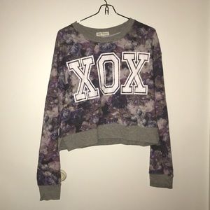 AERO crew neck crop top